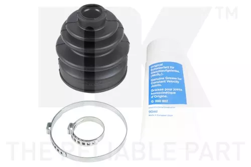 Faltenbalgsatz, Antriebswelle