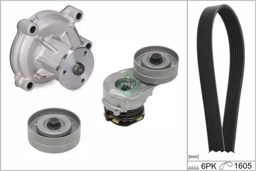 Wasserpumpe + Keilrippenriemensatz